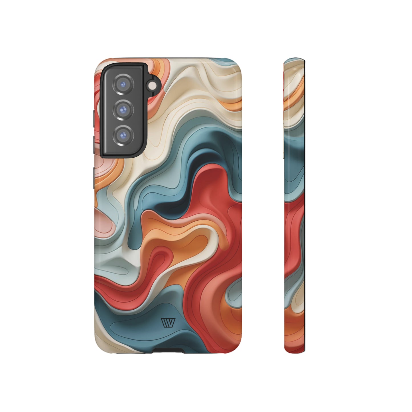 3D COLORFUL CLAY | Tough Phone Case - Trovvve