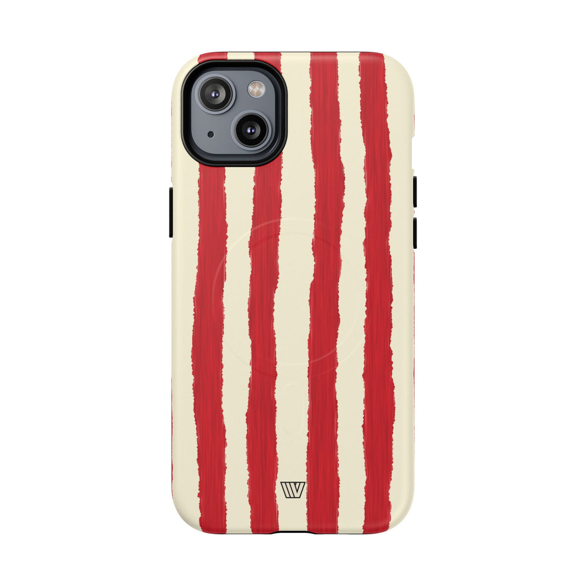 CANDY CANE STRIPE | MagSafe Tough iPhone Case