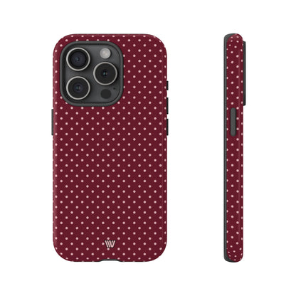 CLARET DOT | Tough Phone Case