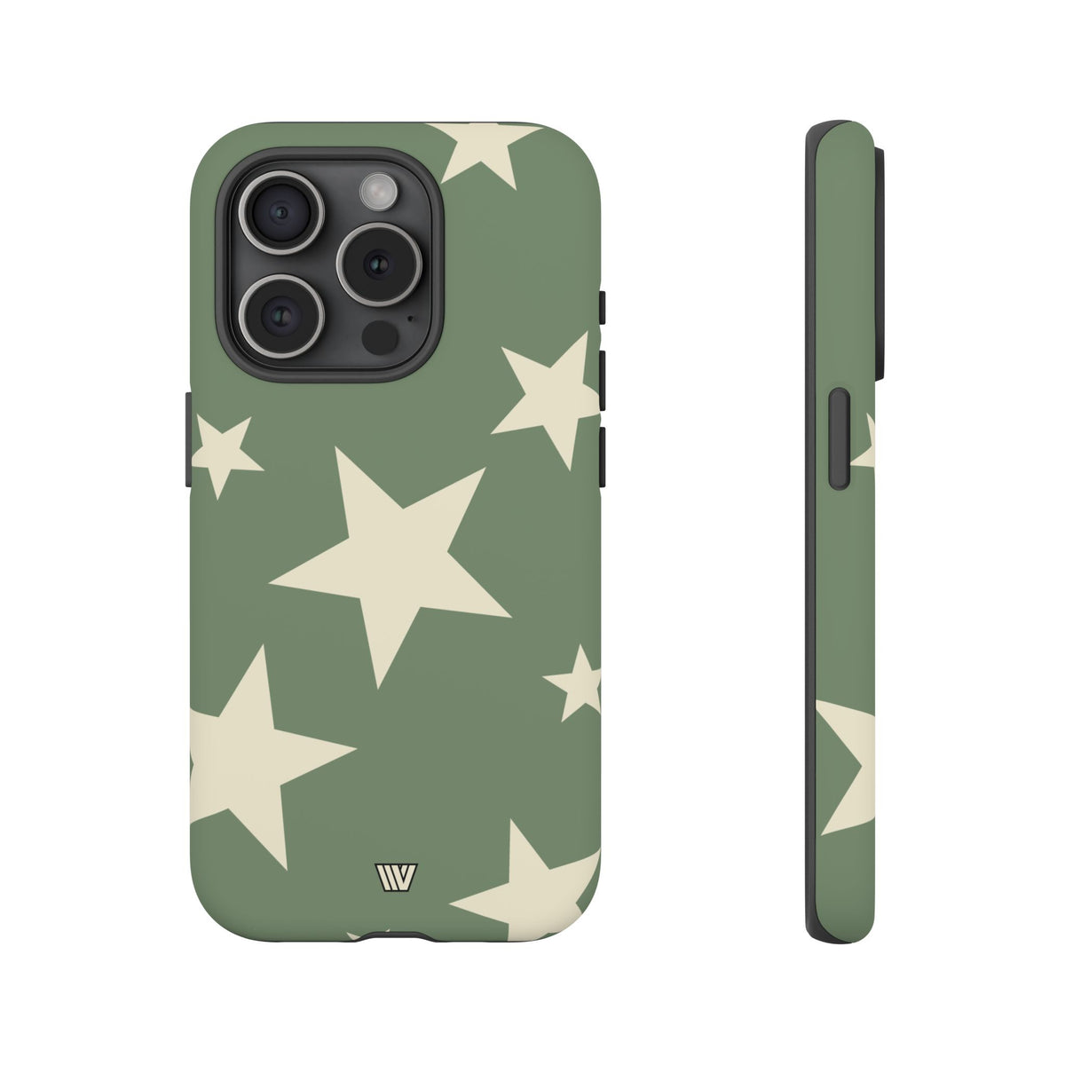 SAGE BOLD STARS | Tough Phone Case