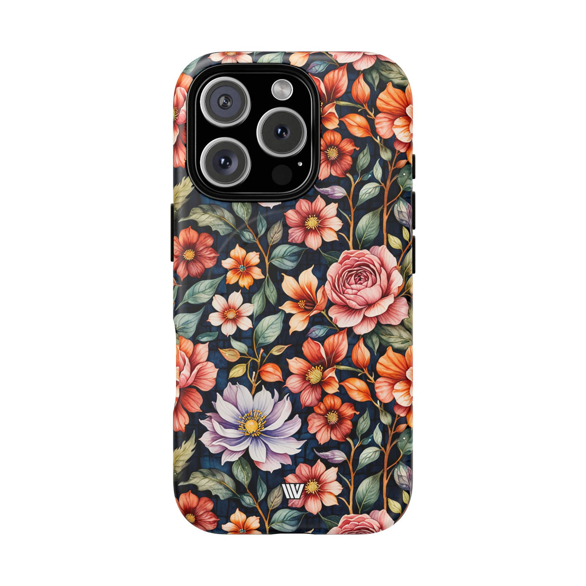 Night Bloom Bouquet MagSafe Tough iPhone Case – iPhone 16 Pro, Matte