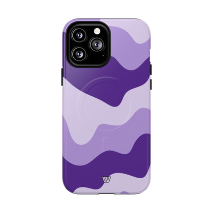 PURPLE WAVES | MagSafe Tough iPhone Case