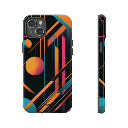 BOLD RETRO LINES | Tough Phone Case - Trovvve