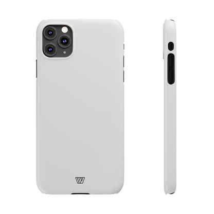 ALL WHITE | Slim iPhone Case