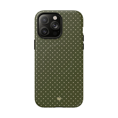 OLIVE CONFETTI | MagSafe Tough iPhone Case