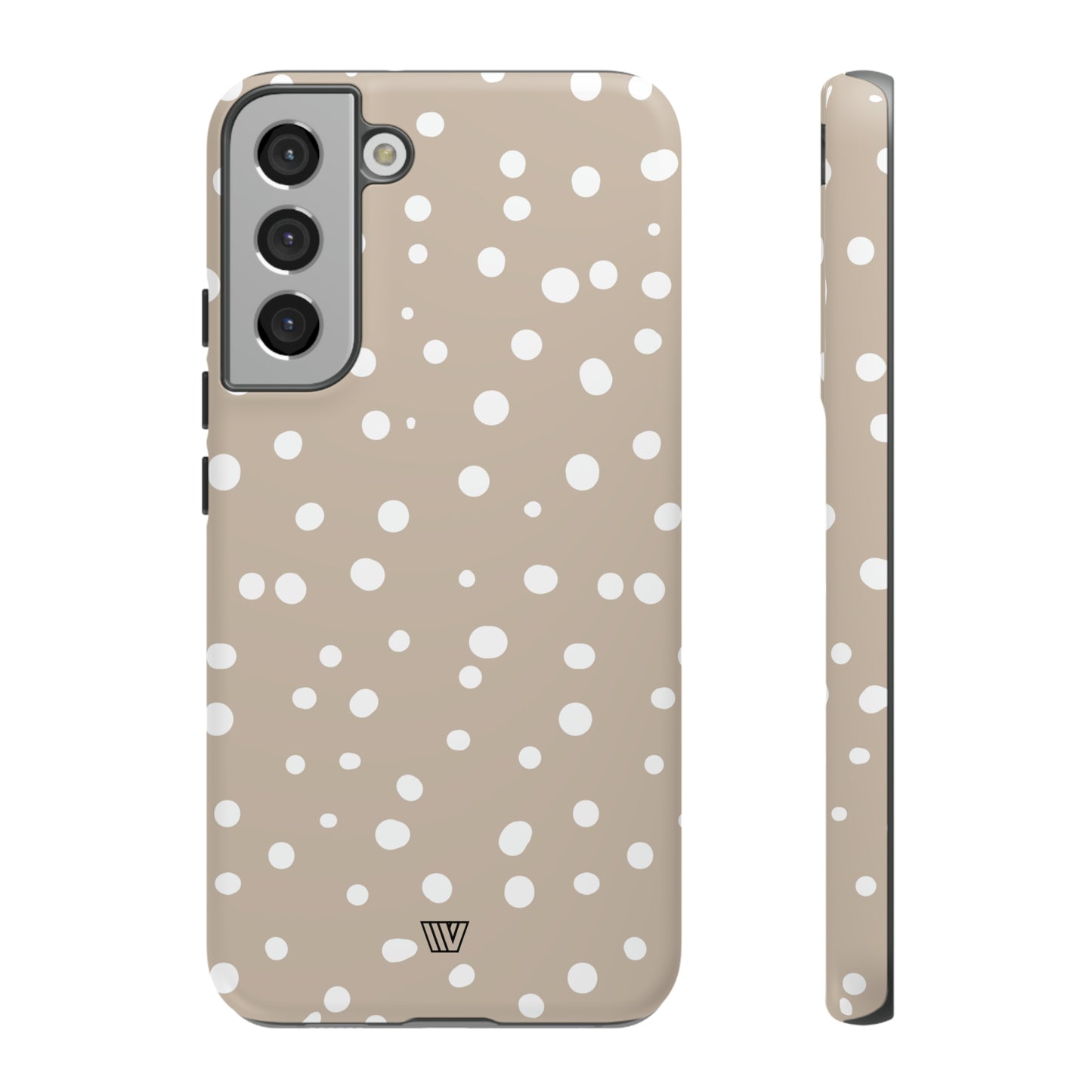 BEIGE DOTS | Tough Phone Case - Trovvve