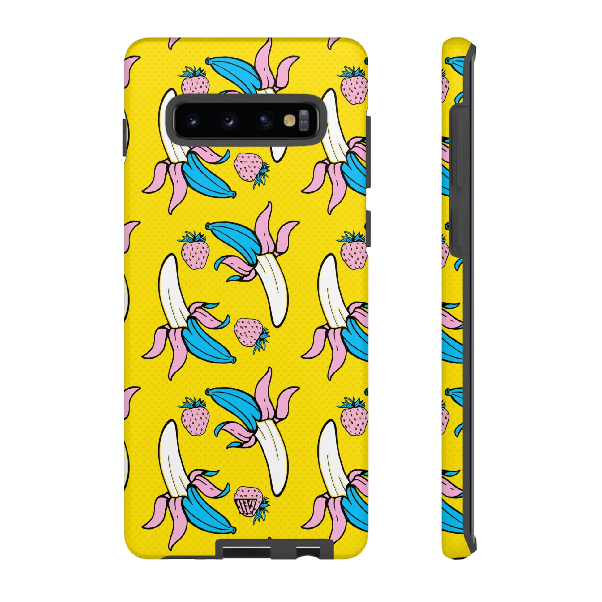 STRAWBERRY BANANA POP ART | Tough Phone Case - Trovvve