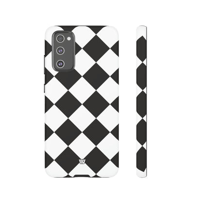 BLACK & WHITE DIAMOND | Tough Phone Case - Trovvve