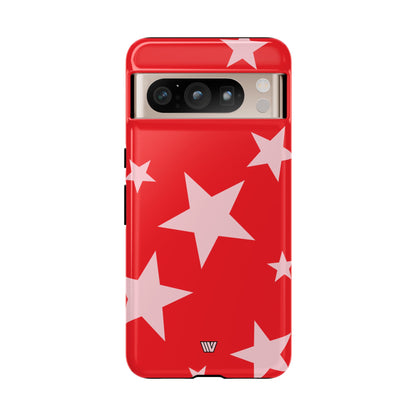 RED BOLD STARS | Tough Phone Case