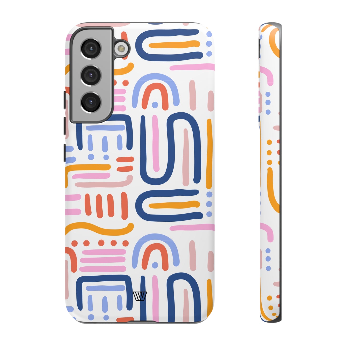 MEMPHIS BOLD LINES | Tough Phone Case - Trovvve