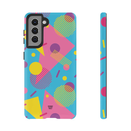 80s / 90s RETO PATTERN LIGHT BLUE | Tough Phone Case