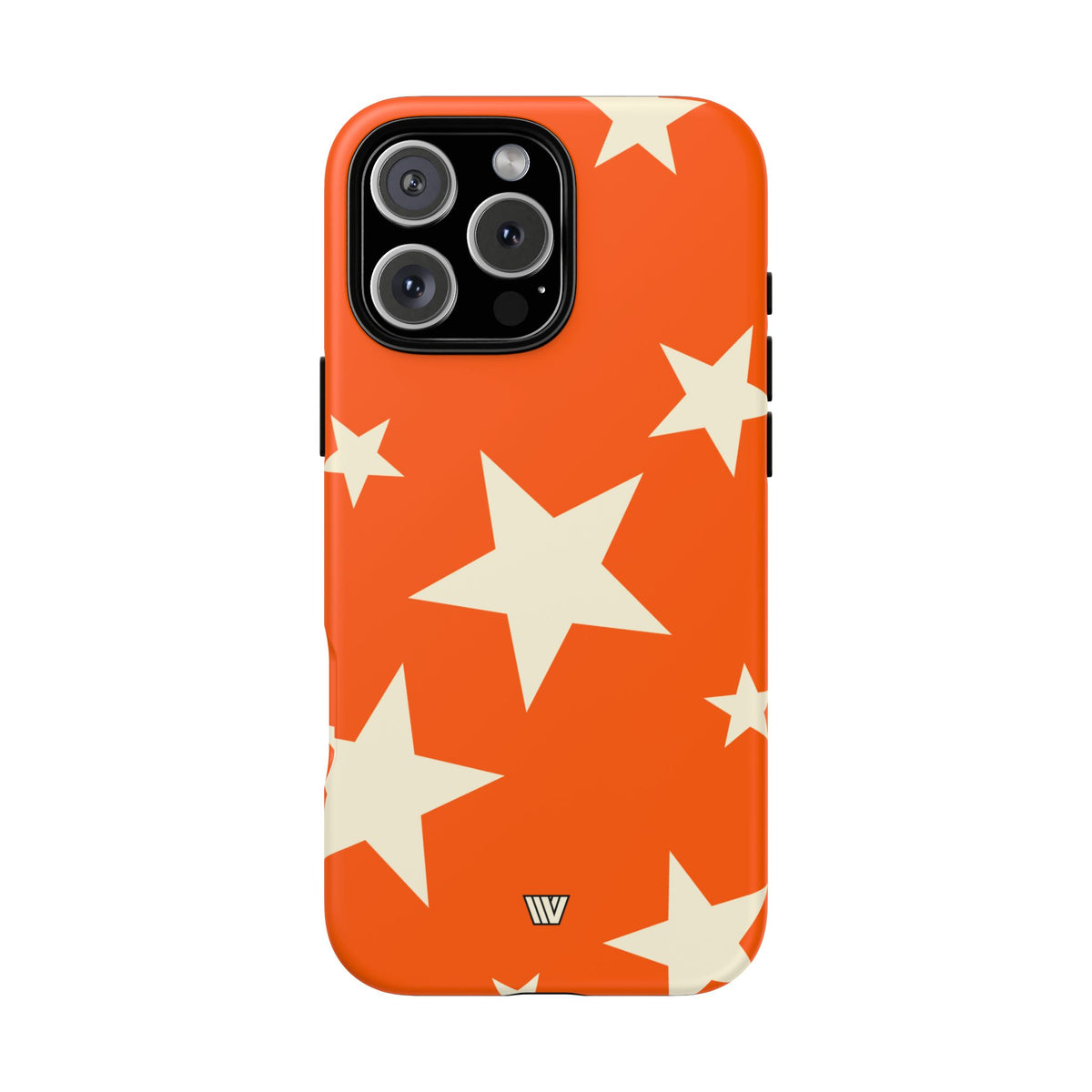 ORANGE BOLD STARS | Tough Phone Case