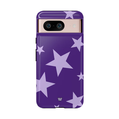 PURPLE BOLD STARS | Tough Phone Case