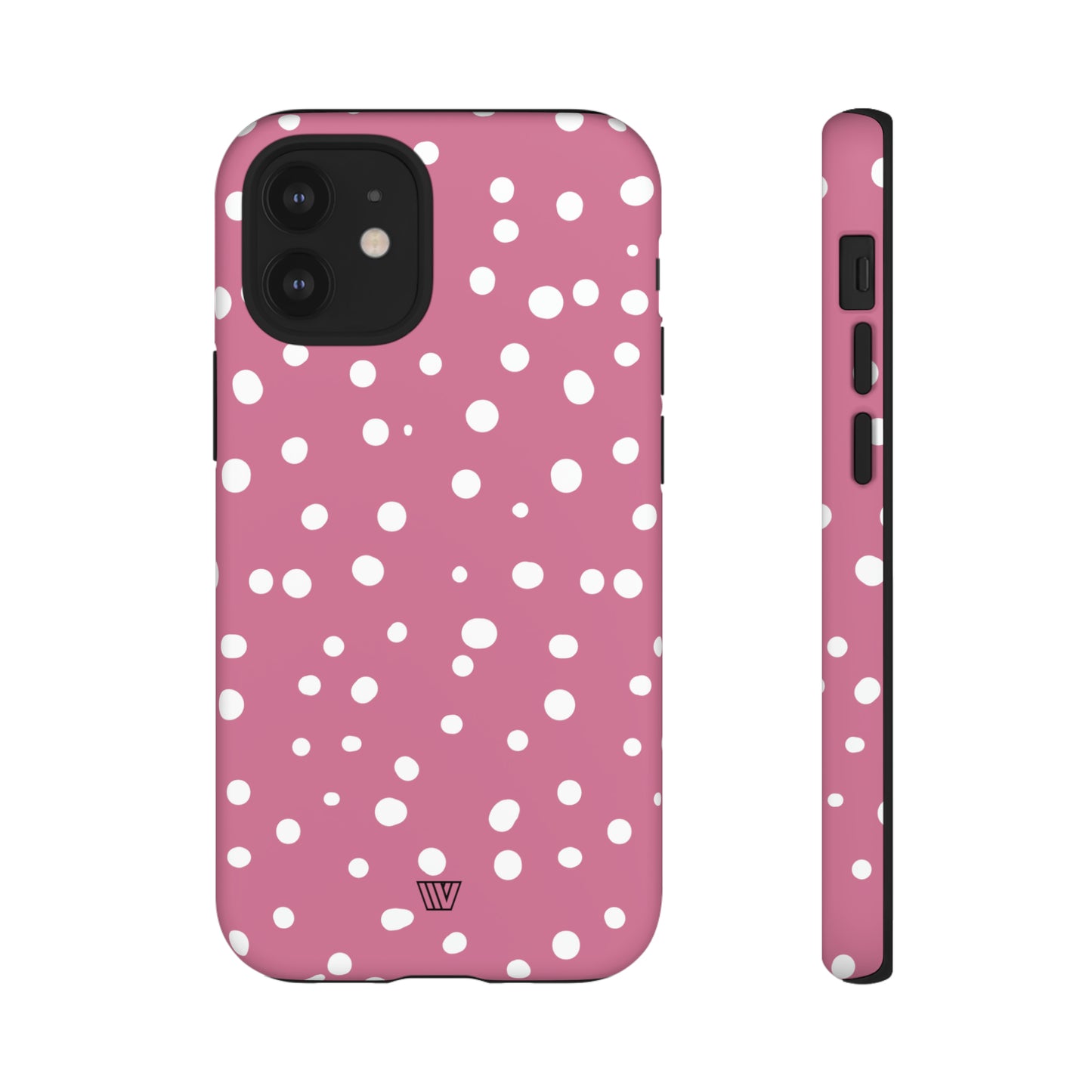 BLUSH RED DOTS | Tough Phone Case - Trovvve