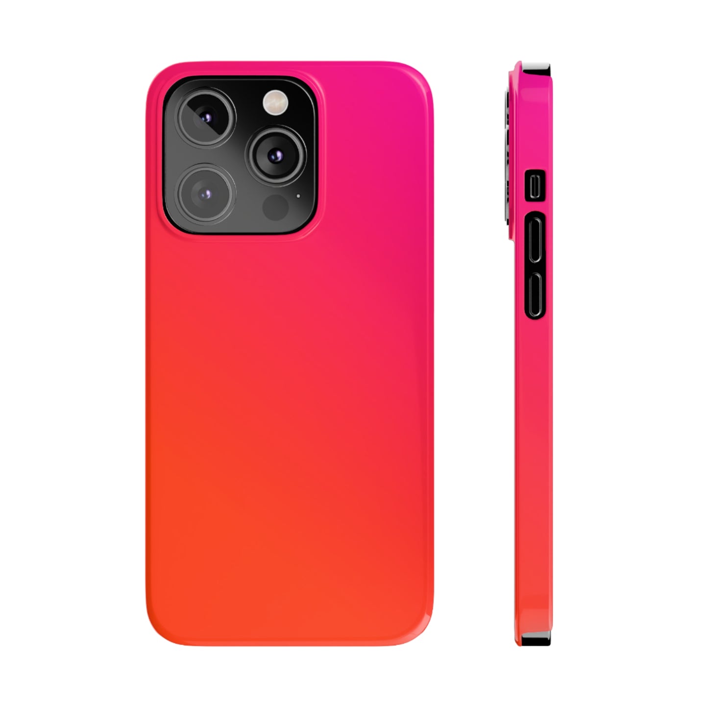 HOT PINK GRADIENT | Slim iPhone Case - Trovvve