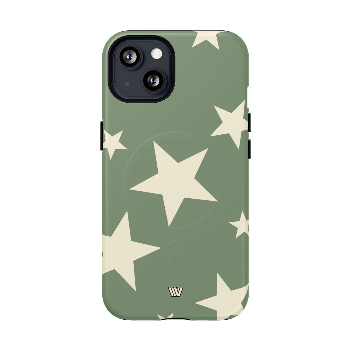 SAGE BOLD STARS | MagSafe Tough iPhone Case