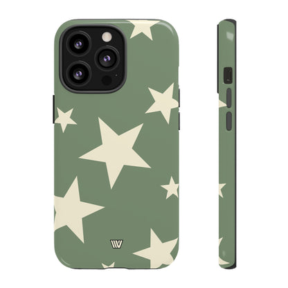 SAGE BOLD STARS | Tough Phone Case