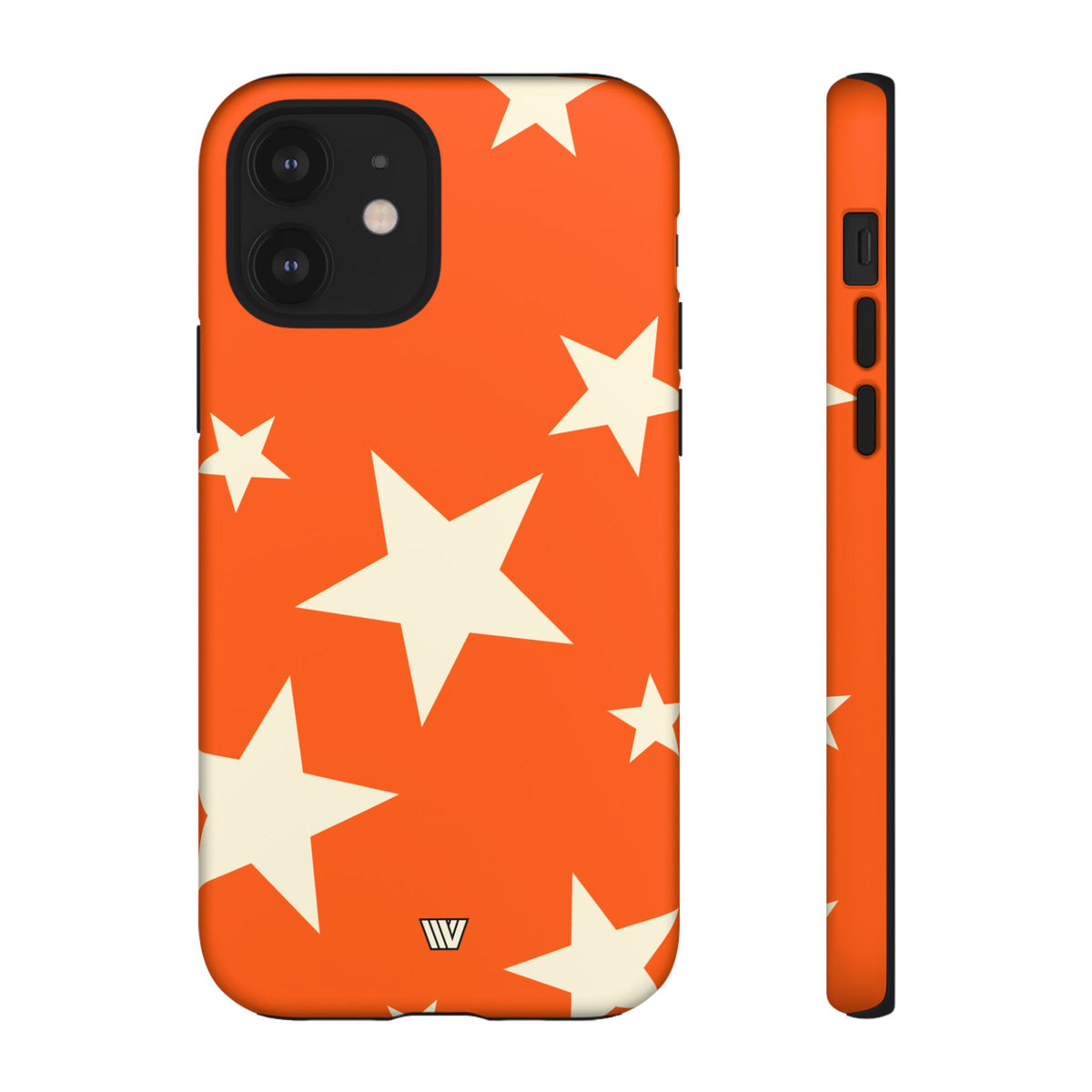 ORANGE BOLD STARS | Tough Phone Case