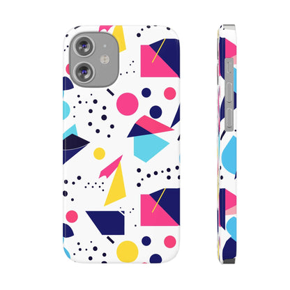 80s / 90s RETRO PATTERN LIGHT | Slim iPhone Case - Trovvve