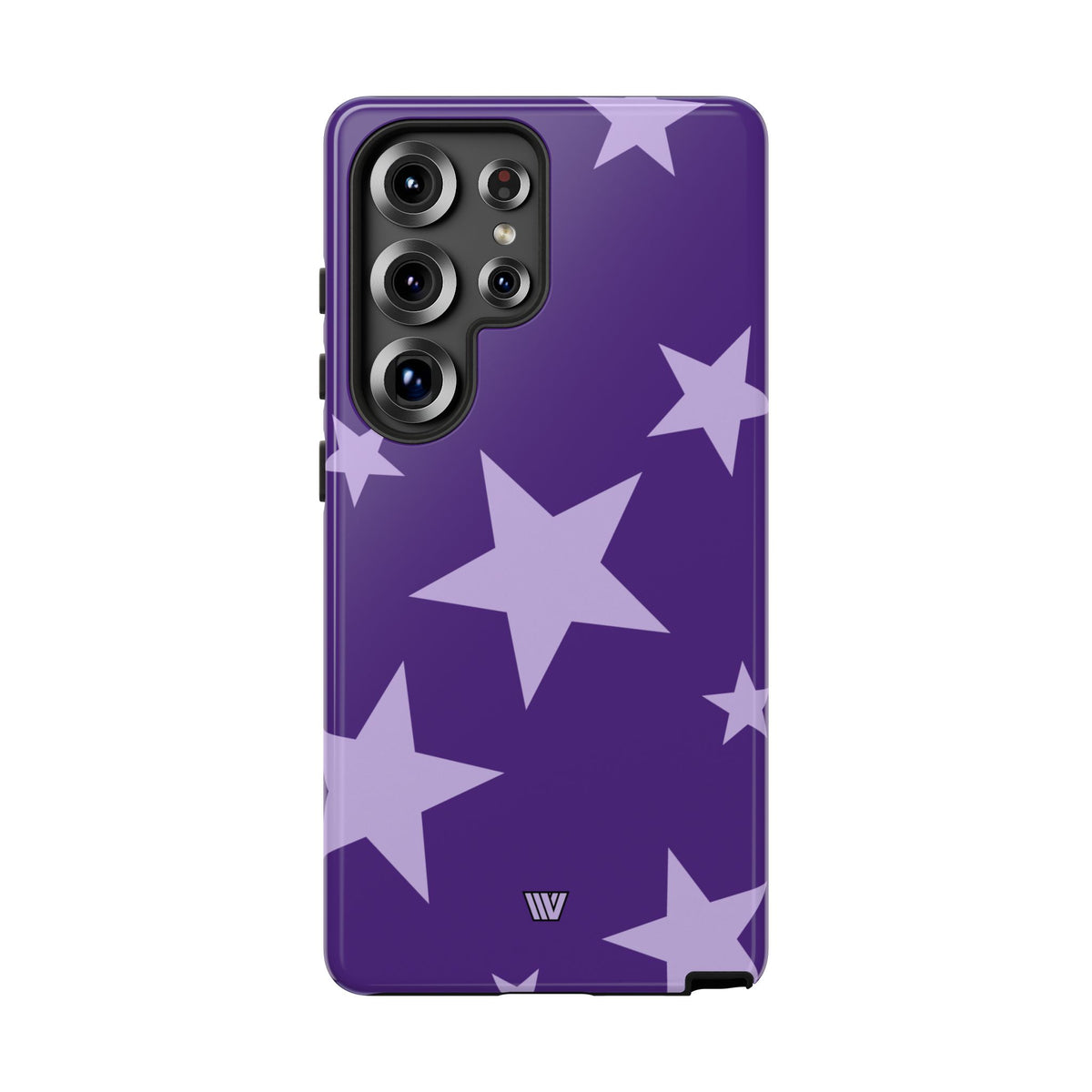 PURPLE BOLD STARS | Tough Phone Case