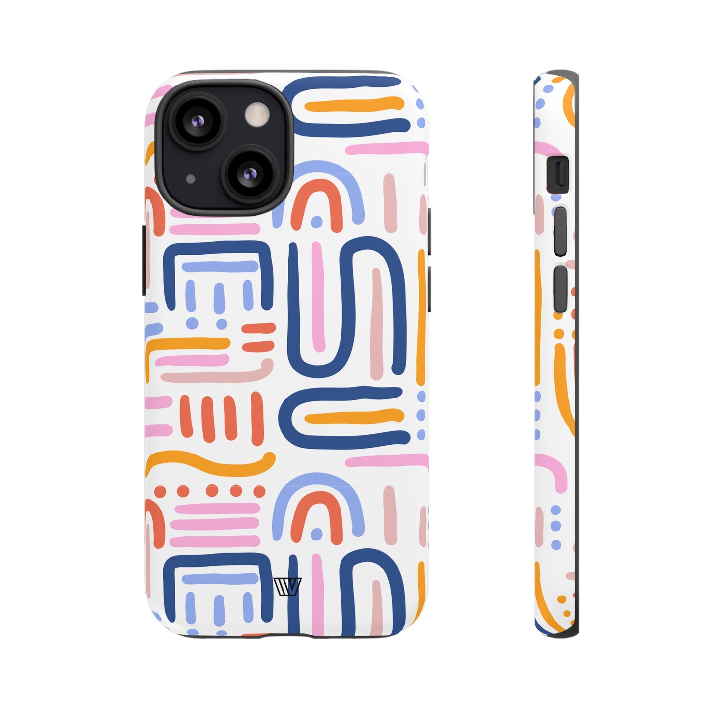 MEMPHIS BOLD LINES | Tough Phone Case - Trovvve