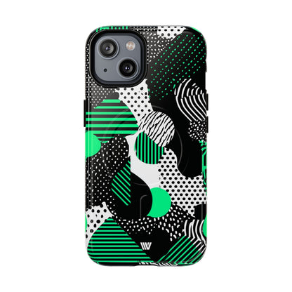 Pattern Clash MagSafe Tough iPhone Case – iPhone 14, Glossy
