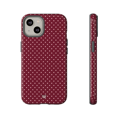 CLARET DOT | Tough Phone Case