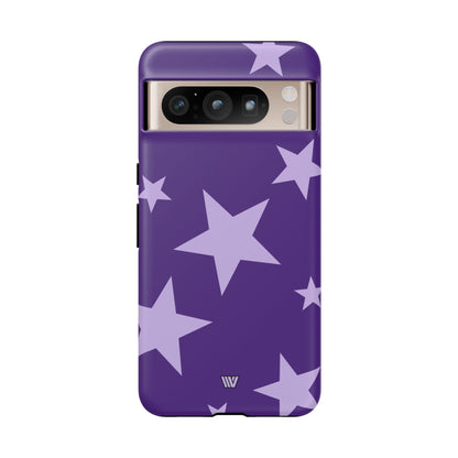 PURPLE BOLD STARS | Tough Phone Case