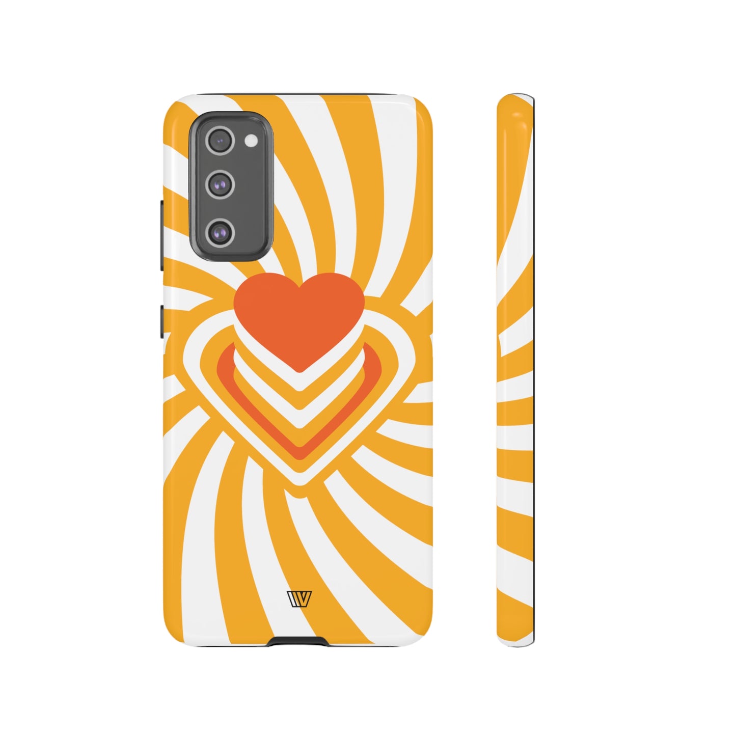 HEART RAY STACK | Tough Phone Case - Trovvve