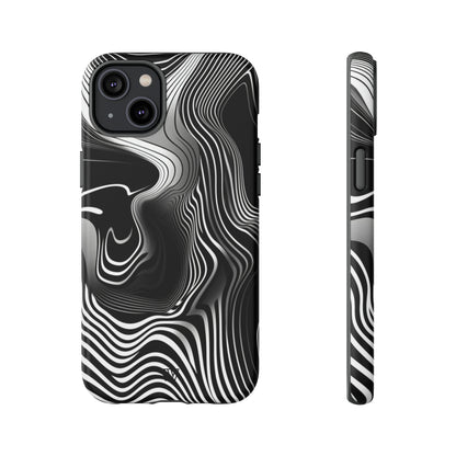 ABSTRACT ZEBRA STRIPES | Tough Phone Case - Trovvve