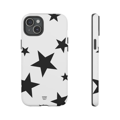 ALL WHITE BOLD STARS | Tough Phone Case