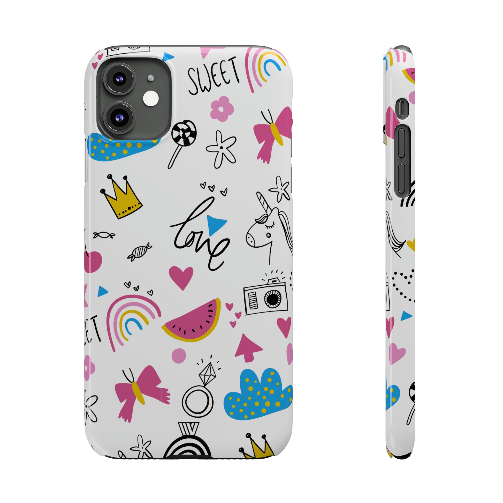 SWEET LOVE | Slim iPhone Case - Trovvve