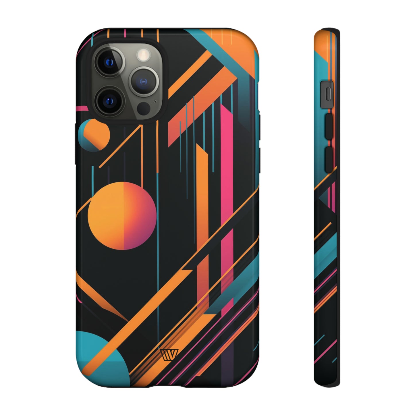 BOLD RETRO LINES | Tough Phone Case - Trovvve