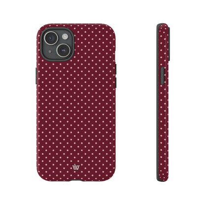 CLARET DOT | Tough Phone Case