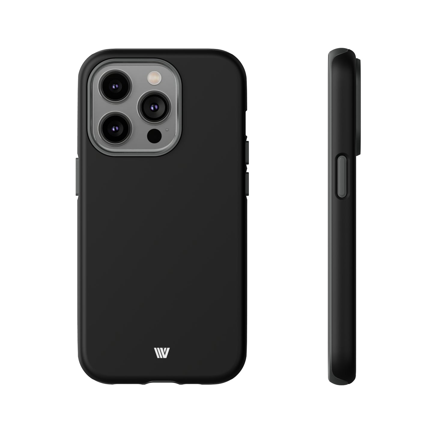 JET BLACK | Tough Phone Case