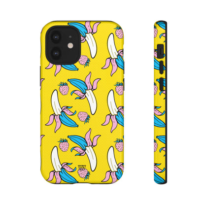 STRAWBERRY BANANA POP ART | Tough Phone Case - Trovvve