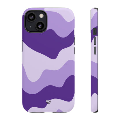 PURPLE WAVES | Tough Phone Case
