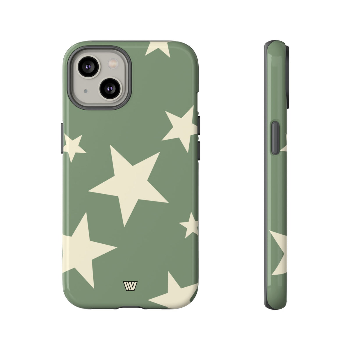SAGE BOLD STARS | Tough Phone Case