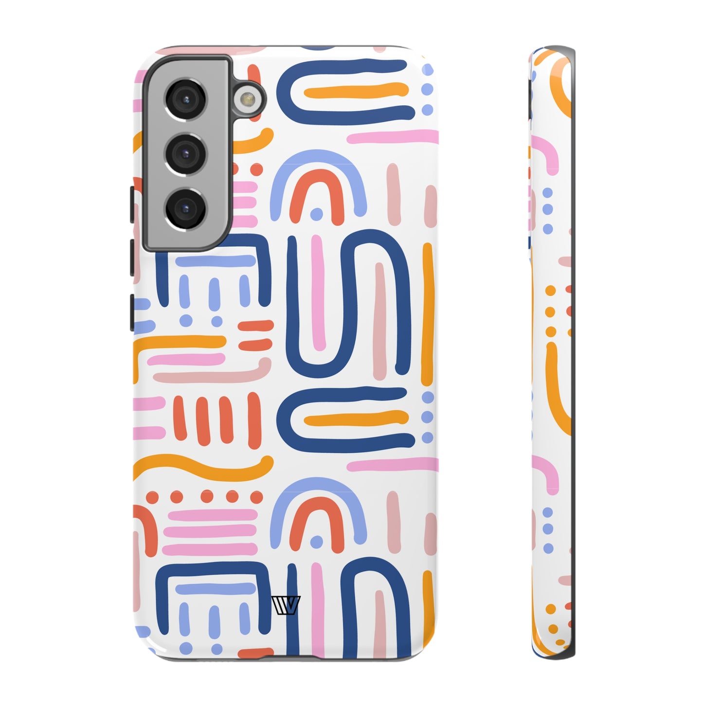 MEMPHIS BOLD LINES | Tough Phone Case - Trovvve