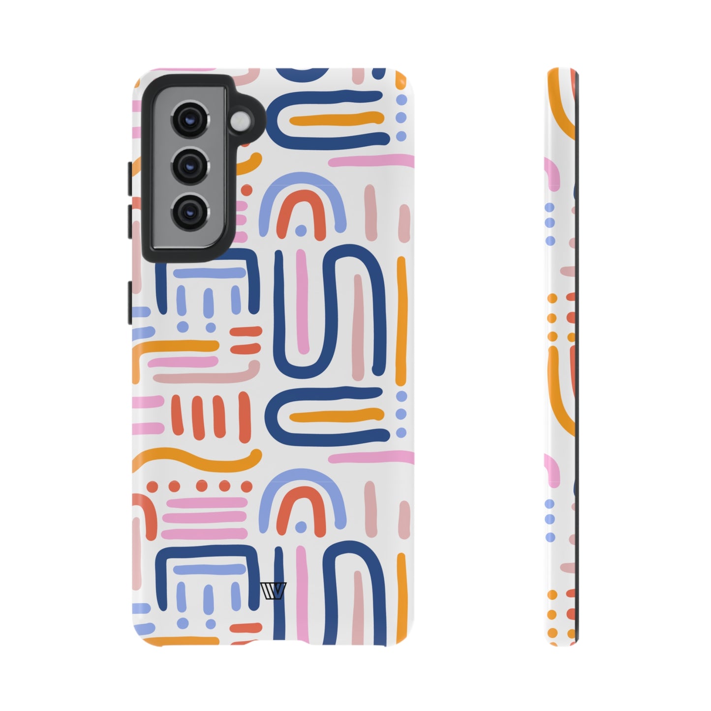 MEMPHIS BOLD LINES | Tough Phone Case - Trovvve