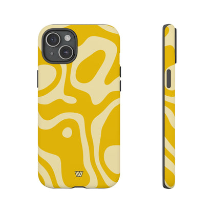 YELLOW SWIRL | Tough Phone Case
