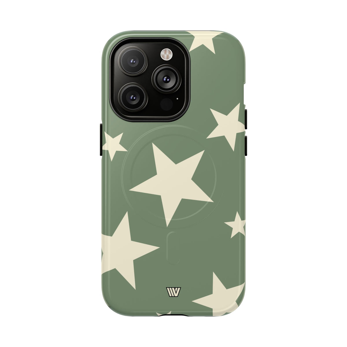 SAGE BOLD STARS | MagSafe Tough iPhone Case