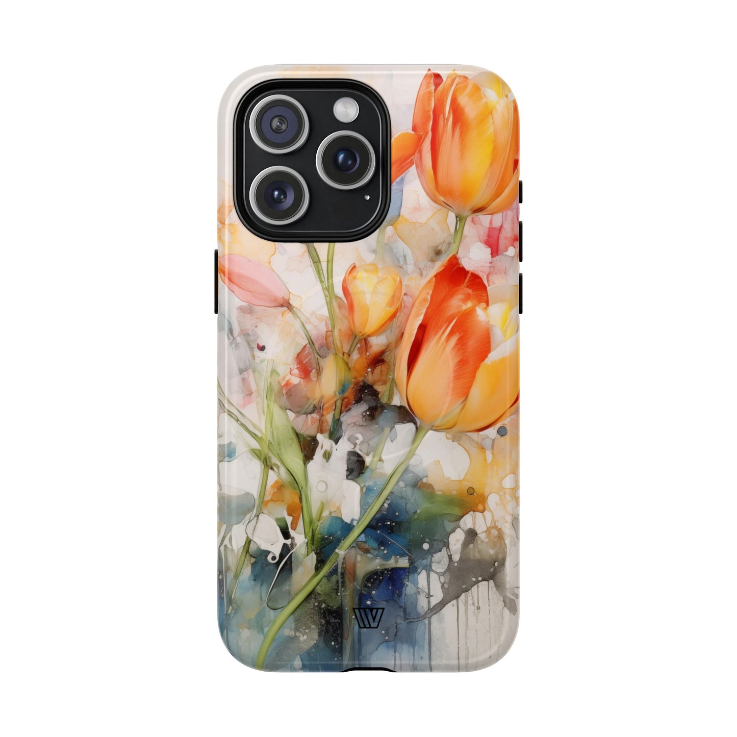 WATERCOLOR TULIPS | MagSafe Tough iPhone Case