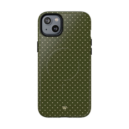 OLIVE CONFETTI | MagSafe Tough iPhone Case
