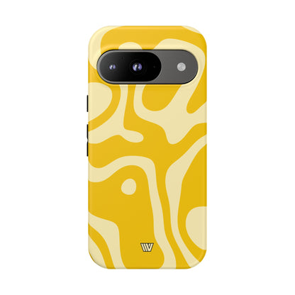 YELLOW SWIRL | Tough Phone Case