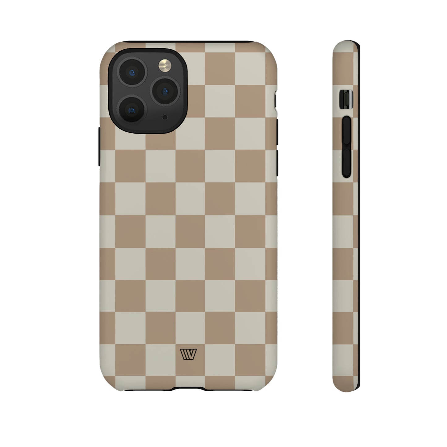 NEUTRAL CHECKERBOARD | Tough Phone Case - Trovvve