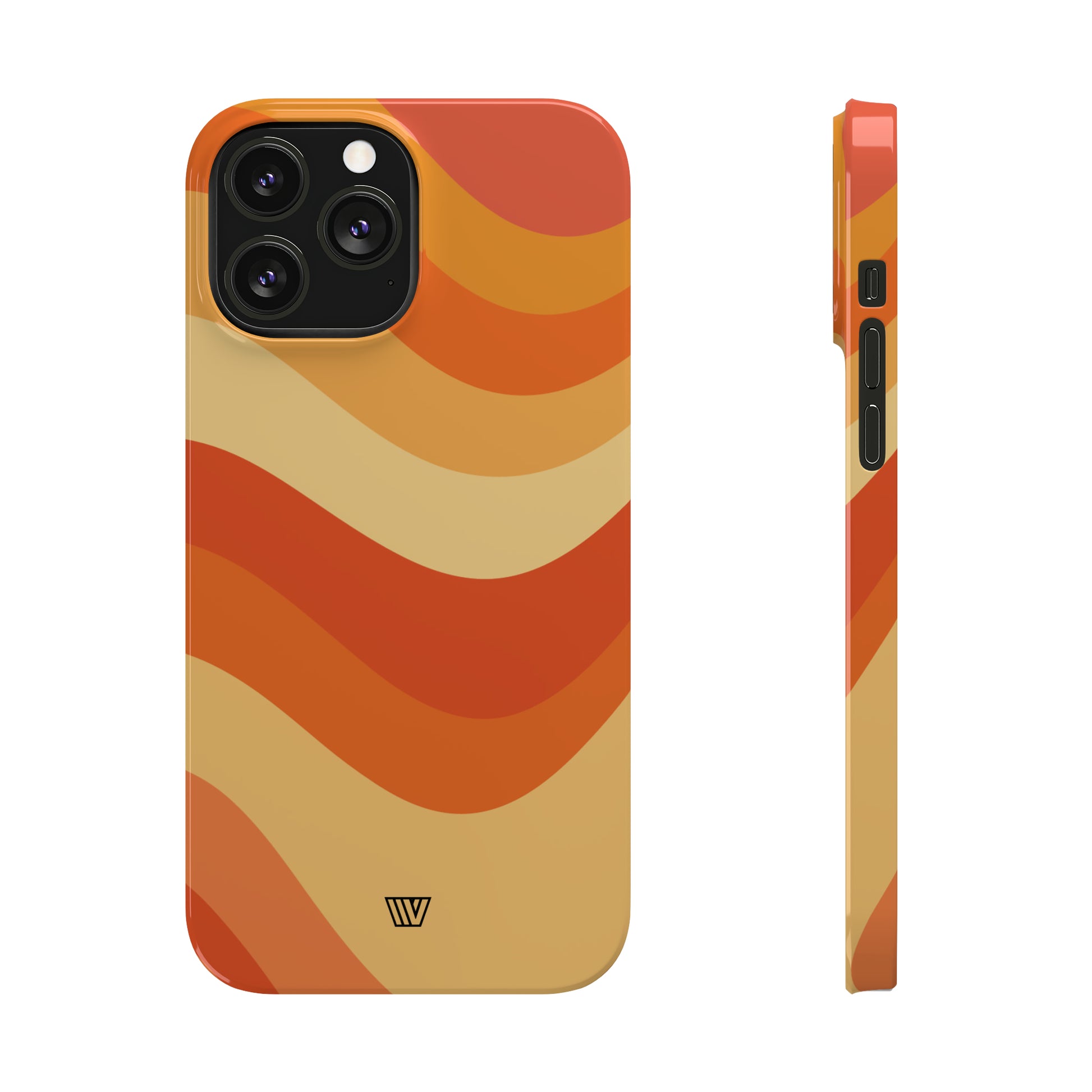 RETRO GROOVY WAVES | Slim iPhone Case - Trovvve