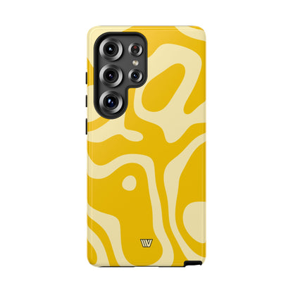 YELLOW SWIRL | Tough Phone Case