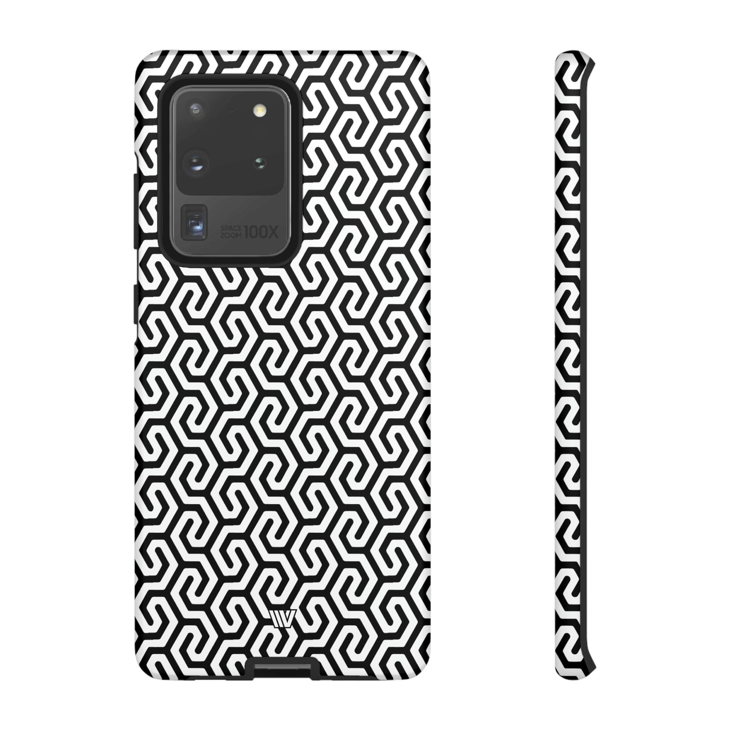 ABSTRACT INTERLOCKING PATTERN | Tough Phone Case