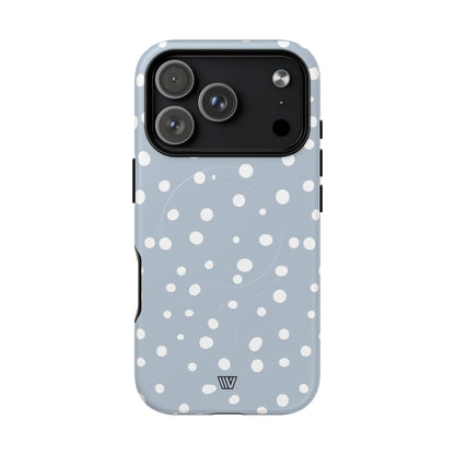 BLUE HAZE DOTS | MagSafe Tough iPhone Case